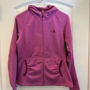 The North Face Women’s Purplish Pink Fleece Jacket Size Medium